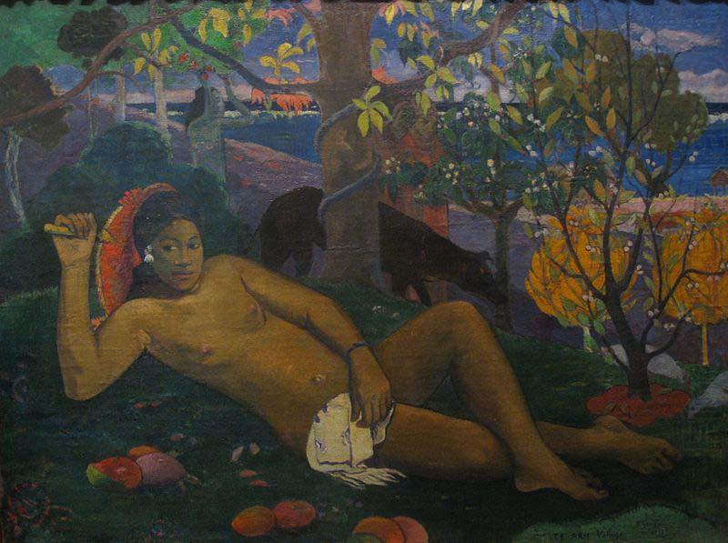 Te Arii Vahine, Paul Gauguin